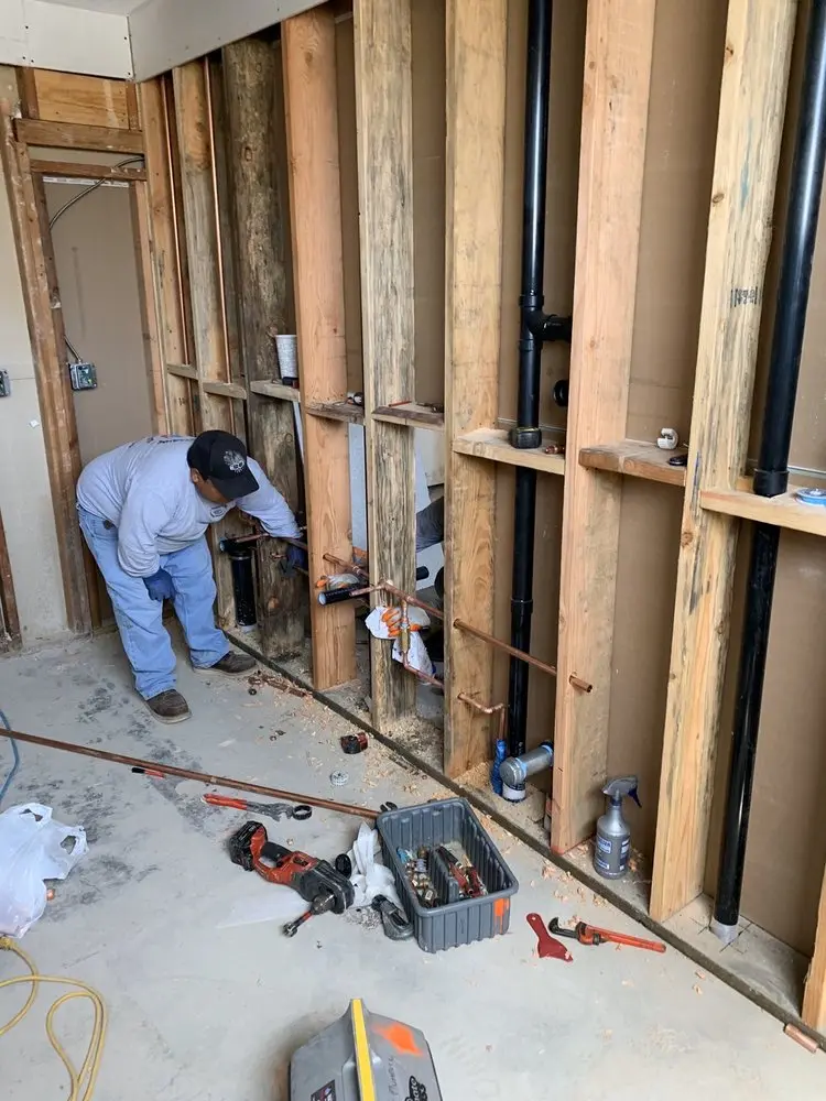 Commercial rough-in plumbing for Trenchless Sewer Repair in Yocum Estates